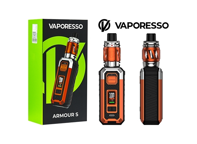 KIT ARMOUR S VAPORESSO ORANGE ( accu non fourni )