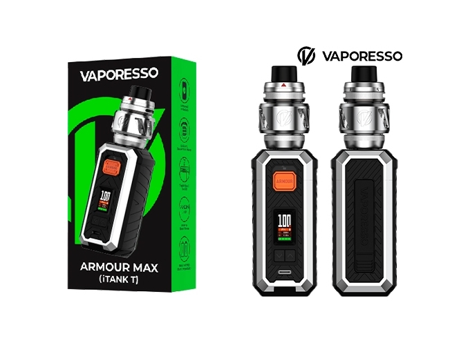 KIT ARMOUR S VAPORESSO SILVER ( accu non fourni )