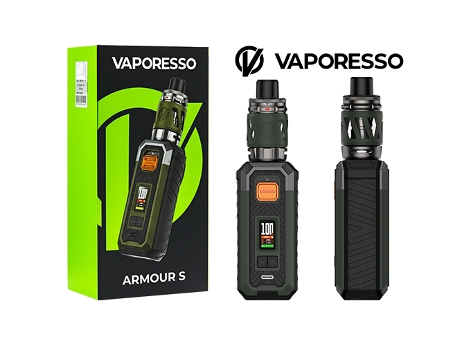 KIT ARMOUR S VAPORESSO VERTE ( accu non fourni )