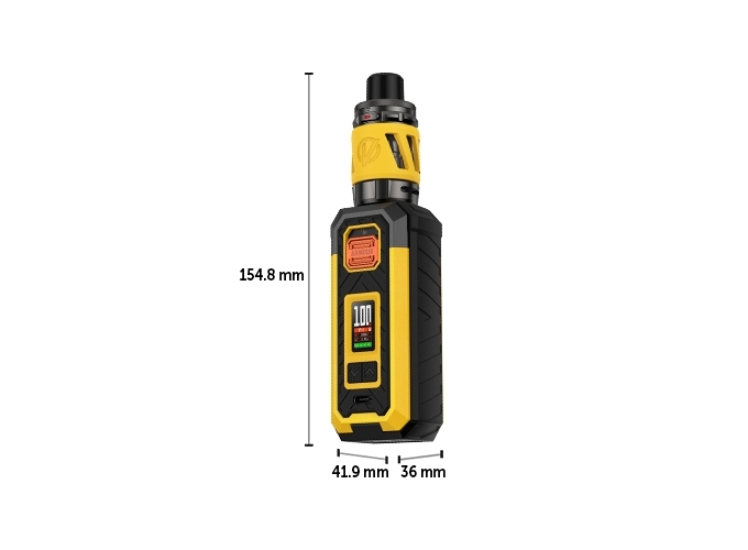 KIT ARMOUR S VAPORESSO YELLOW ( accu non fourni )