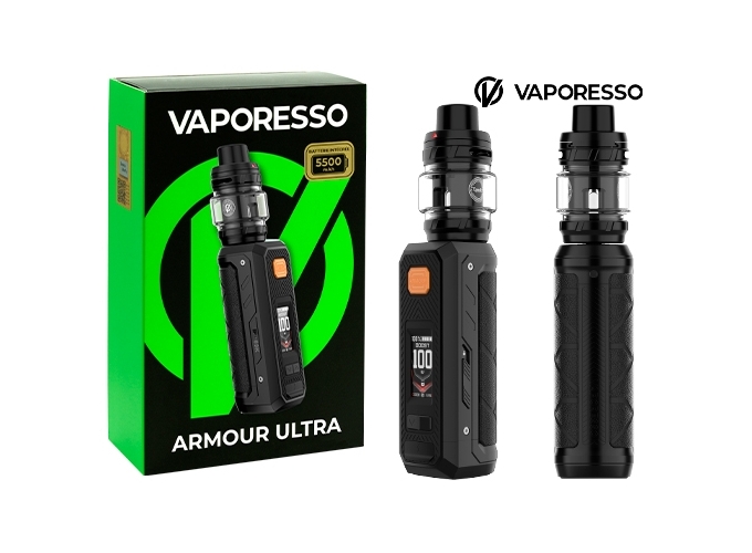 KIT ARMOUR ULTRA VAPORESSO BLACK