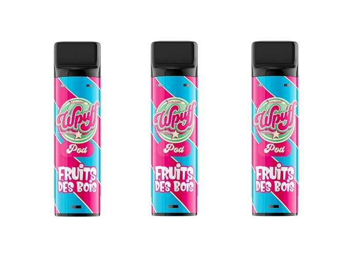 KIT BATTERIE 3 PODS FRUITS DES BOIS 09 MG (5)