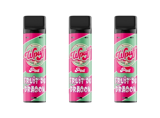 KIT BATTERIE 3 PODS FRUITS DU DRAGON 09 MG (5)