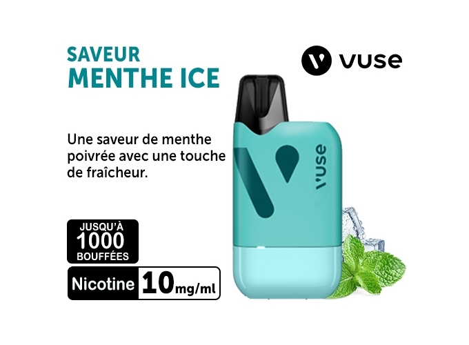 KIT BOX RELOAD 1000 MENTHE ICE 10 MG