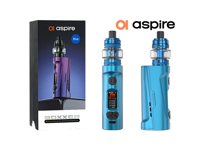 KIT BOXXER ASPIRE BLEUE (accu non fourni)