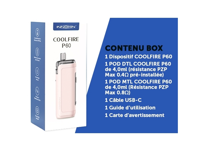 KIT COOL FIRE P60 INNOKIN ROSE