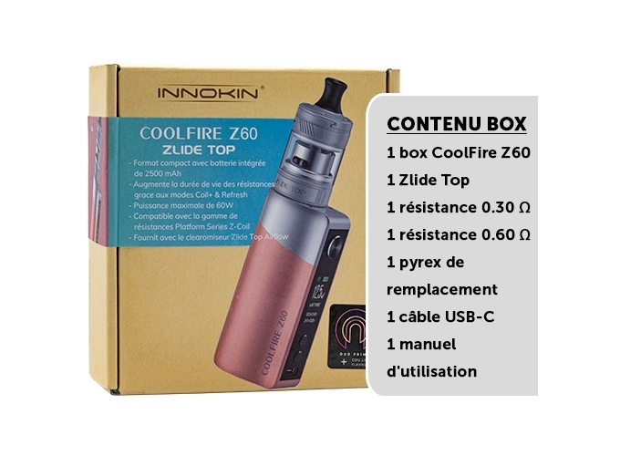 KIT COOLFIRE Z60 INNOKIN PINK