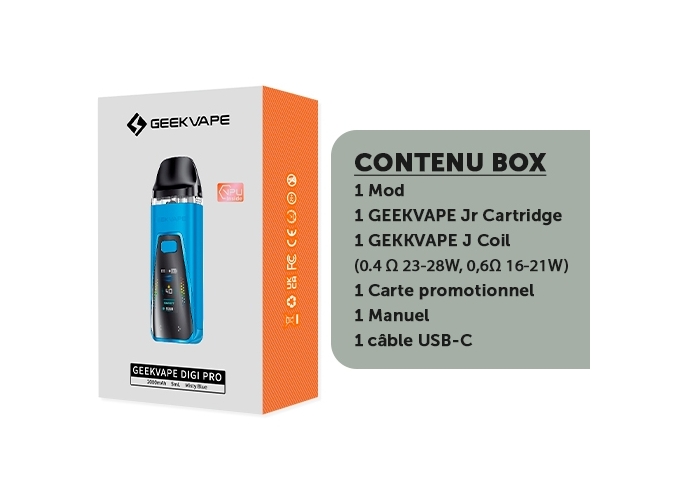 KIT DIGI PRO GEEKVAP BLEUE