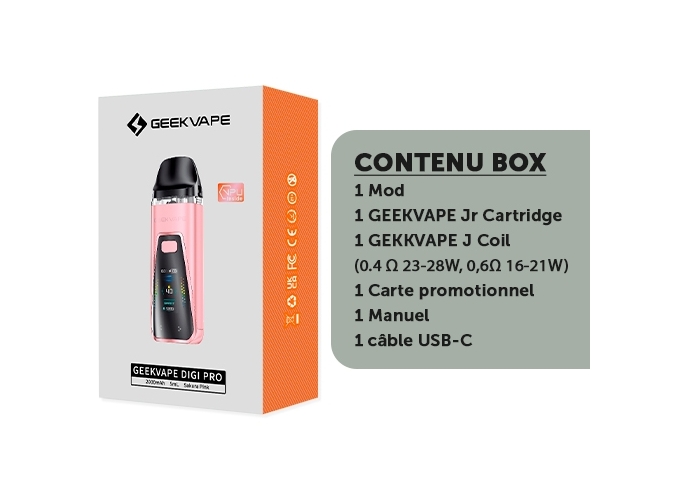 KIT DIGI PRO GEEKVAP ROSE