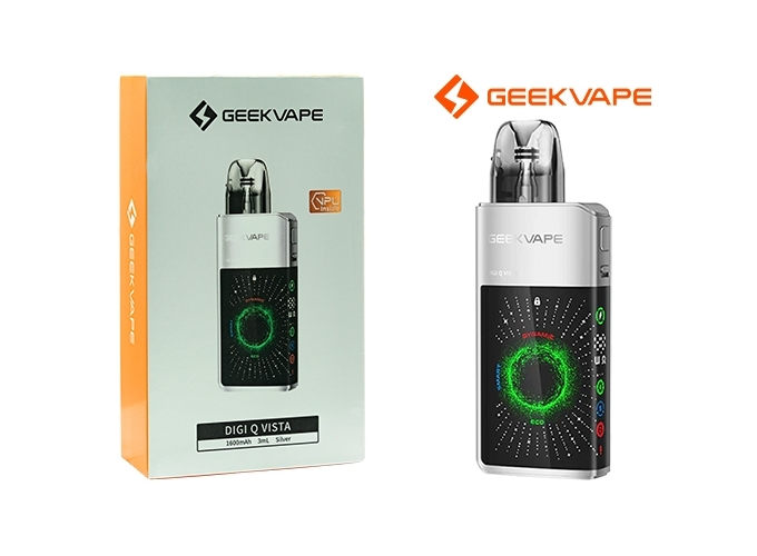 KIT DIGIQ VISTA GEEKVAP 1600 mha SILVER