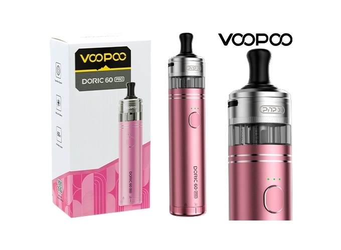 KIT DORIC 60 PRO  2500 MHA   GLOW PINK