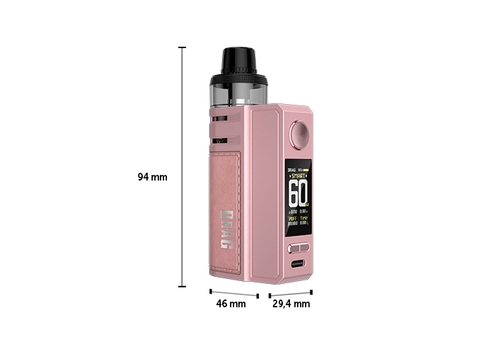 KIT DRAG E60 PINK VOOPOO