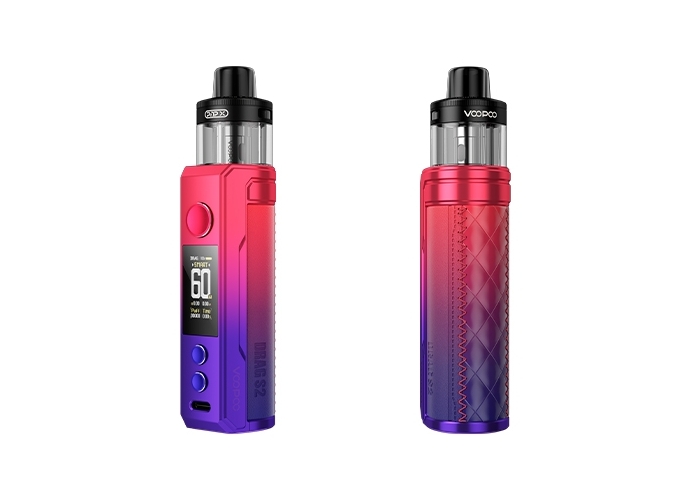 KIT DRAG S2 VOOPOO MODERN RED (ACCU PROPRIETAIRE)