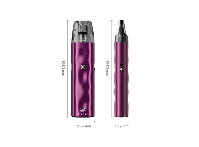 KIT ELFX MINI ELFBAR PINK 1000 mha