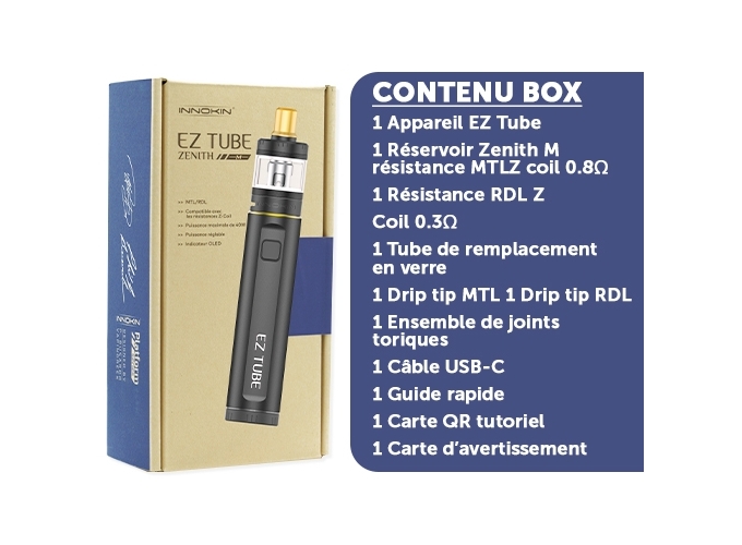 KIT EZ TUBE INNOKIN NOIRE