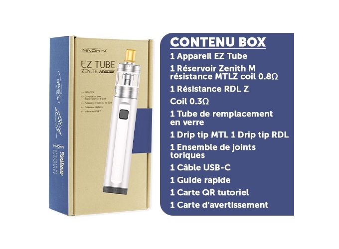 KIT EZ TUBE INNOKIN SILVER