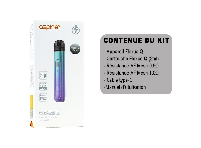 KIT FLEXUS Q METALLIC FADE