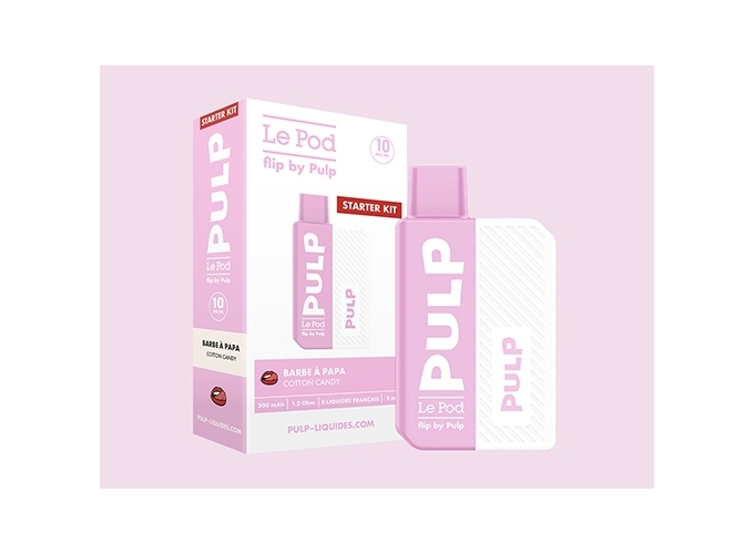 KIT FLIP BY PULP BARBE A PAPA   10 MG ML