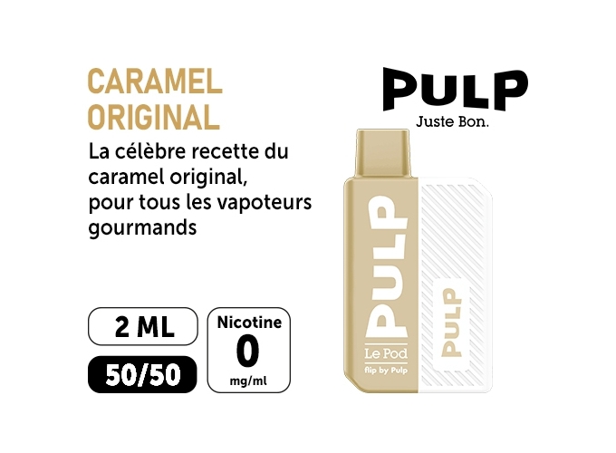 KIT FLIP BY PULP CARAMEL 00 MG ML
