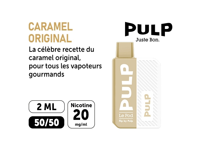 KIT FLIP BY PULP CARAMEL 20 MG ML