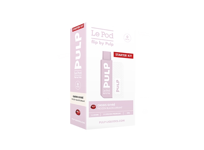 KIT FLIP BY PULP CASSIS GIVRÉ   00 MG ML