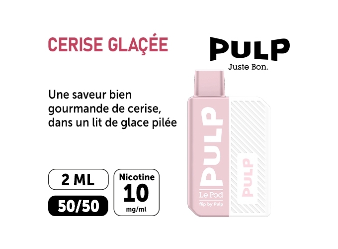 KIT FLIP BY PULP CERISE GLACÉ 10 MG ML