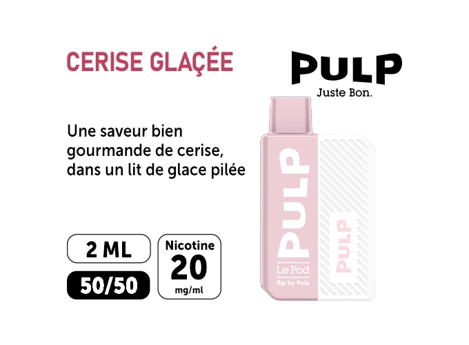 KIT FLIP BY PULP CERISE GLACÉ 20 MG ML