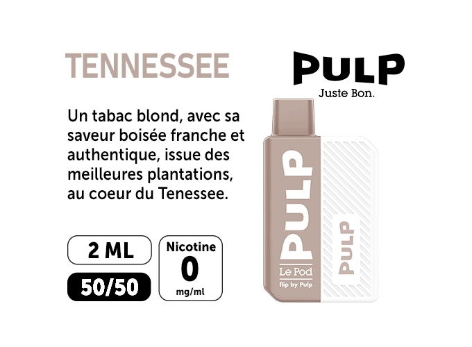 KIT FLIP BY PULP CLASSIC TENNESSEE   00 MG ML