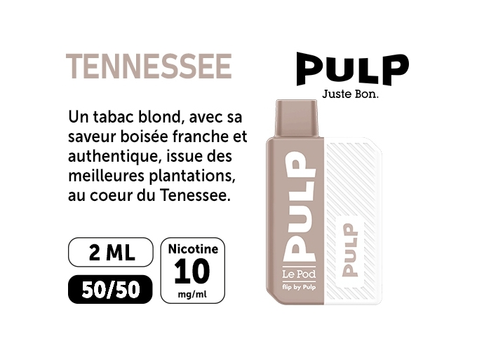 KIT FLIP BY PULP CLASSIC TENNESSEE   10 MG ML