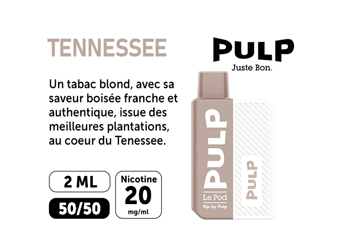 KIT FLIP BY PULP CLASSIC TENNESSEE   20 MG ML