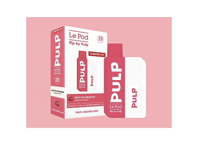 KIT FLIP BY PULP FRUIT DU DRAGON   20 MG ML
