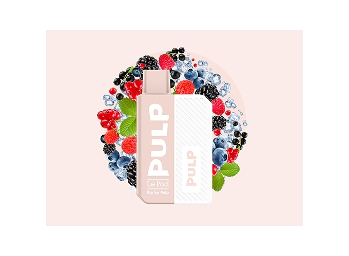 KIT FLIP BY PULP FRUITS ROUGES GLACÉ 20 MG ML