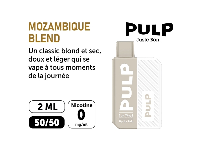 KIT FLIP BY PULP MOZAMBIQUE BLEND  00 MG ML