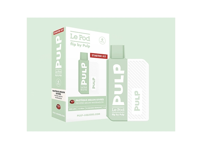 KIT FLIP BY PULP PASTEQUE MELON GIVRÉ  00 MG ML