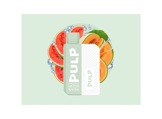 KIT FLIP BY PULP PASTEQUE MELON GIVRÉ  10 MG ML