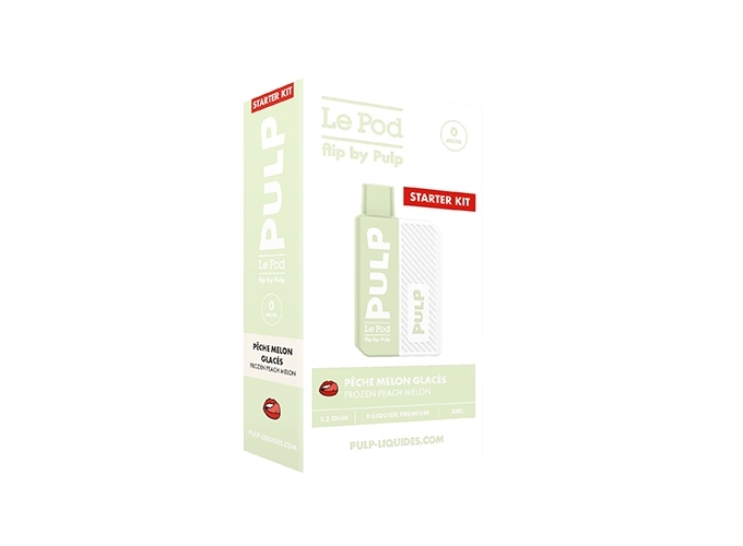 KIT FLIP BY PULP PECHE MELON GLACÉS  00 MG ML