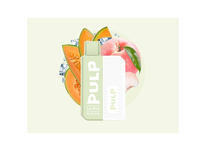KIT FLIP BY PULP PECHE MELON GLACÉS  20 MG ML
