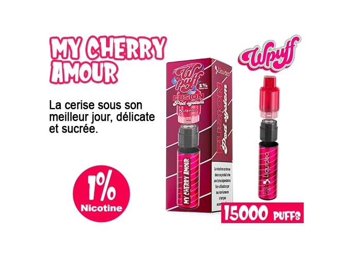 KIT FUSION  BATTERIE POD CHERIE AMOUR  1% (10)