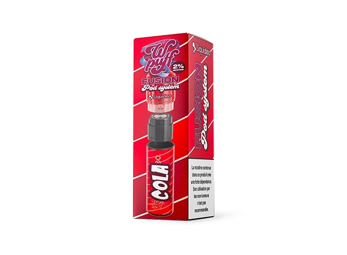 KIT FUSION  BATTERIE POD COLA ICE  2% (10)