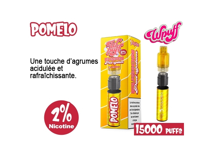 KIT FUSION  BATTERIE POD POMELO  2% (10)