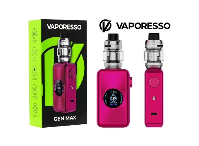 KIT GEN MAX VAPORESSO ROSE (ACCUS NON FOURNIS)