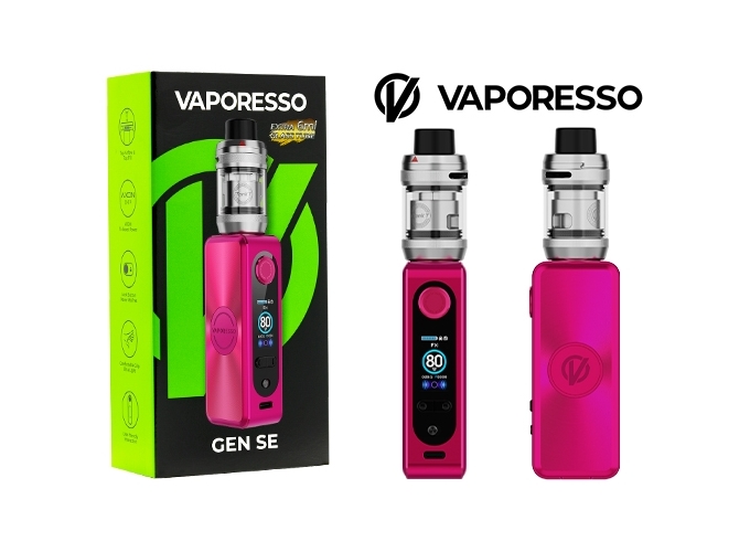 KIT GEN SE VAPORESSO ROSE (SANS ACCU)