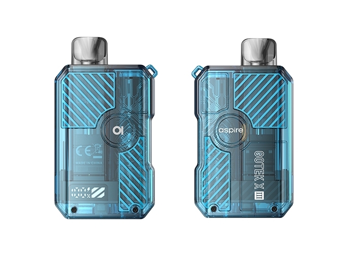 KIT GOTEK X 3  ASPIRE BLEU