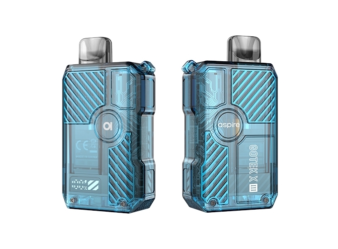 KIT GOTEK X 3  ASPIRE BLEU