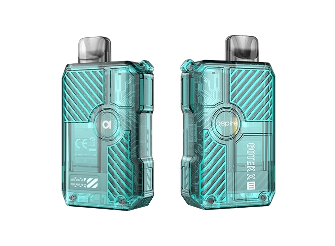 KIT GOTEK X 3  ASPIRE CYAN