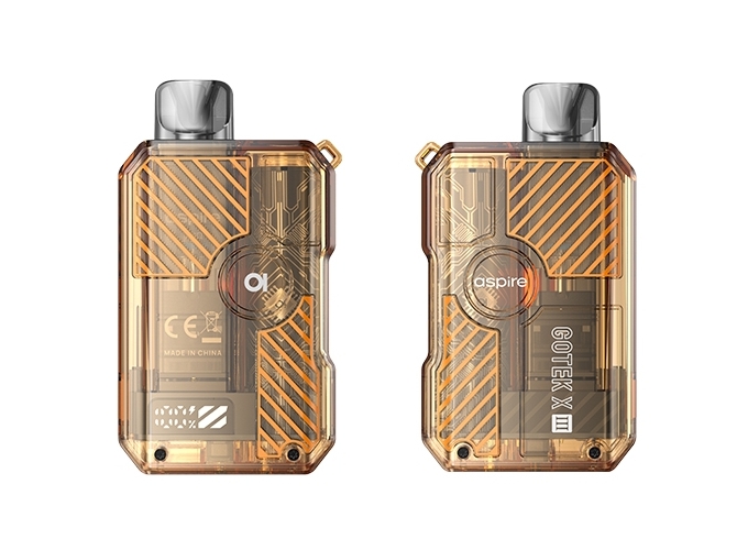 KIT GOTEK X 3  ASPIRE ORANGE