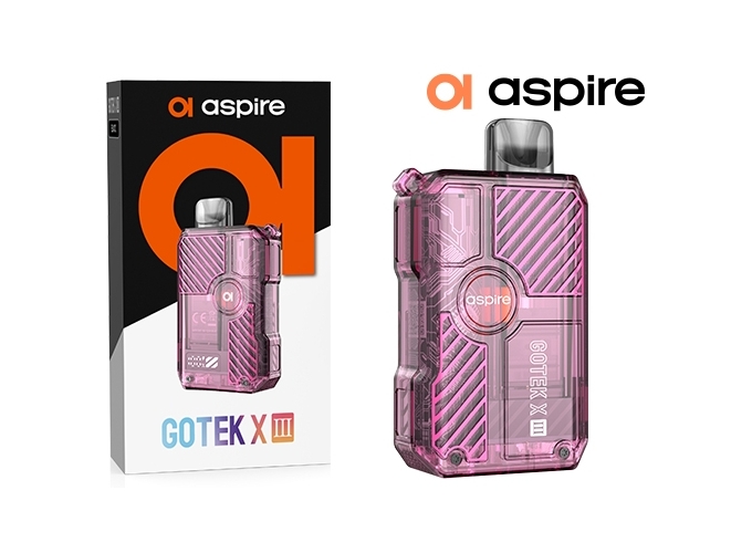 KIT GOTEK X 3  ASPIRE ROSE