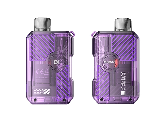 KIT GOTEK X 3  ASPIRE VIOLET