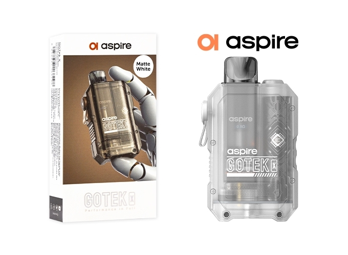 KIT GOTEK X ASPIRE BLANCHE