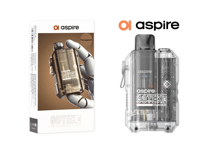 KIT GOTEK X ASPIRE TRANSLUCIDE